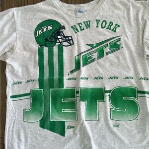 New York Jets Gray and Green T-Shirt